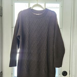 SO Dark Brown Knit Sweater
